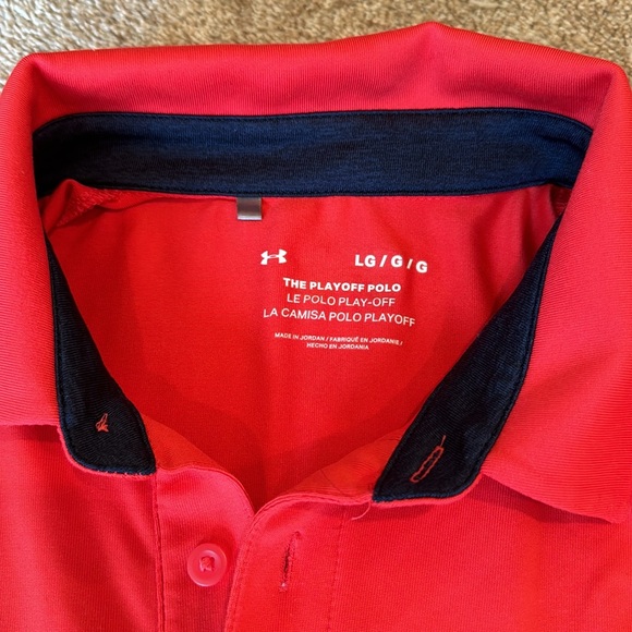 Like new under armour mens playoff polo - Picture 3 of 5